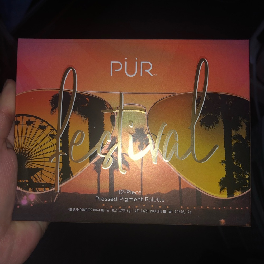 PUR festival eyeshadow palette